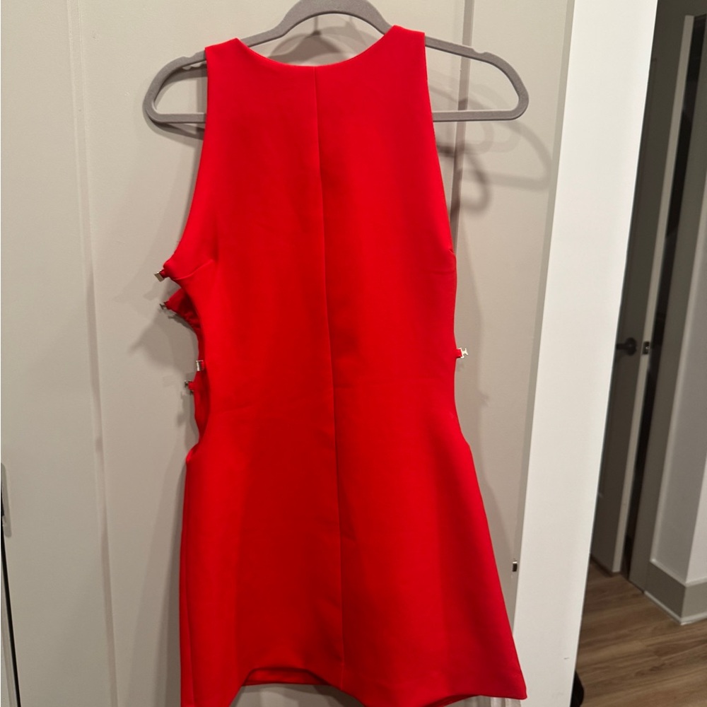 Zara red mini dress